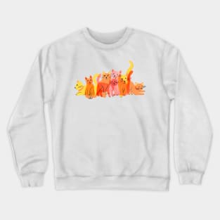 Riso Kitties Crewneck Sweatshirt